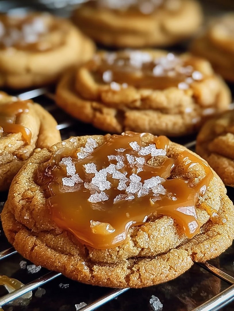 Delectable Easy Salted Caramel Cookies image 2