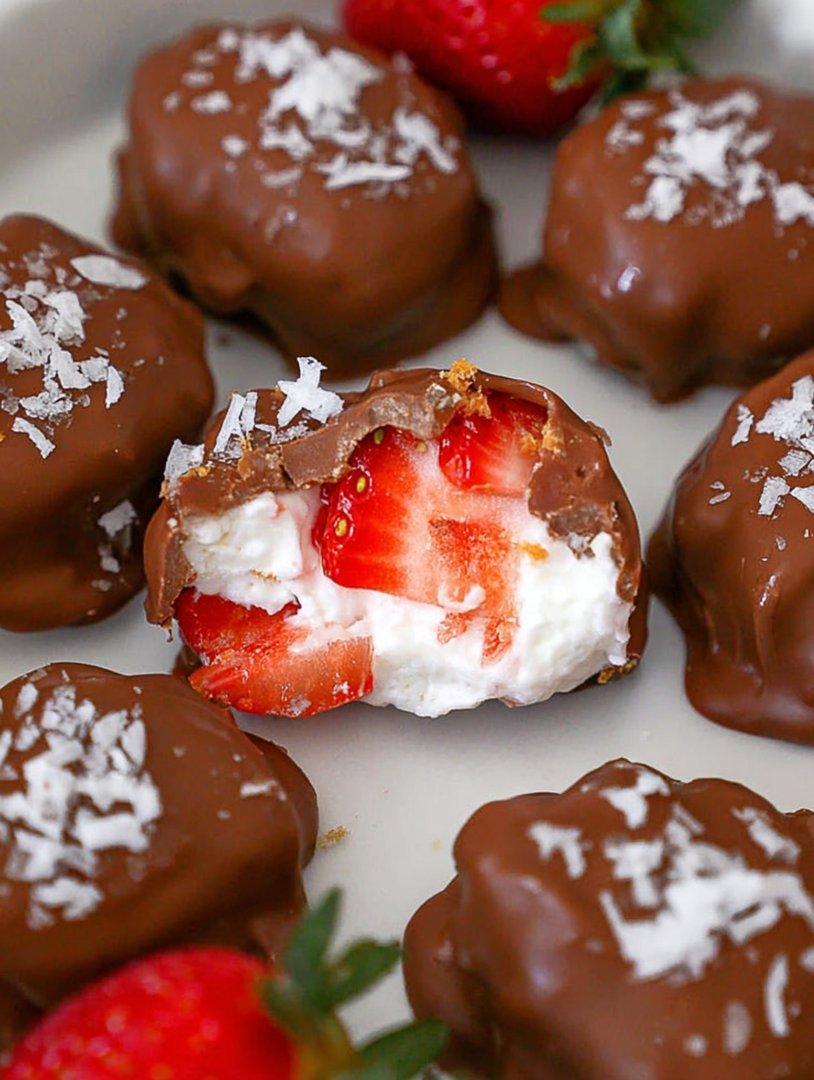 Easy Strawberry Yogurt Clusters image 2