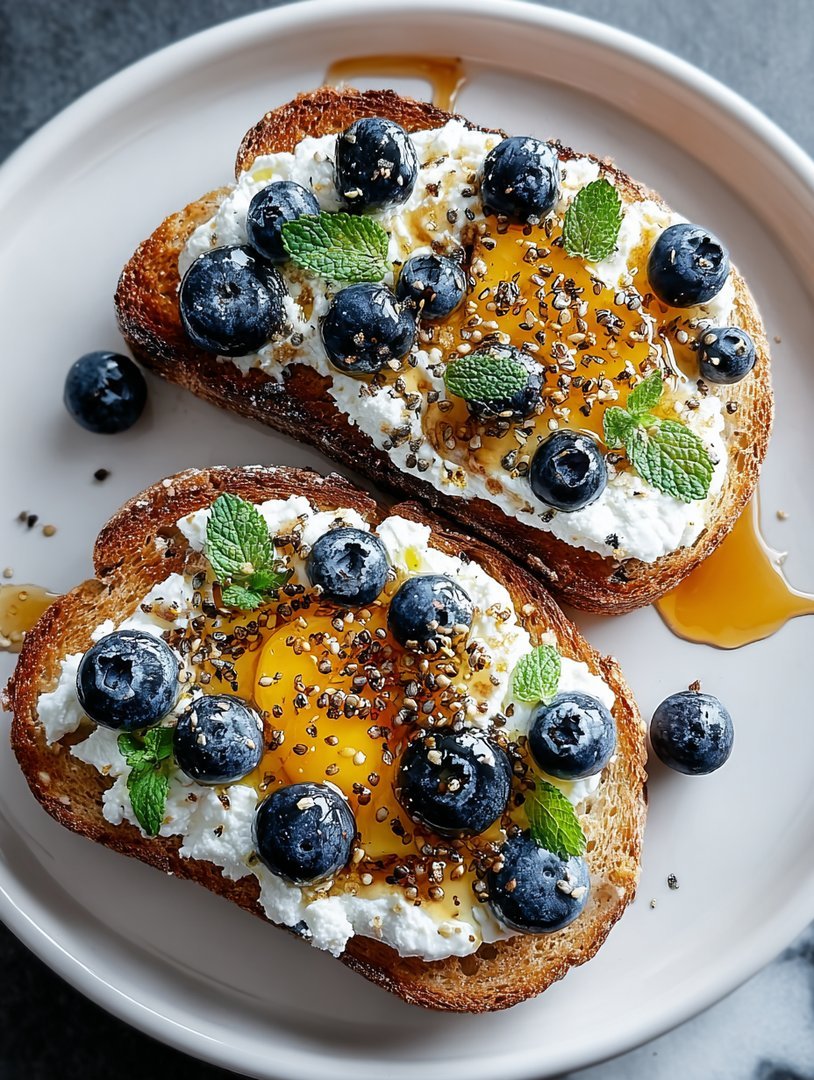 Fried Egg Ricotta Toast image 2