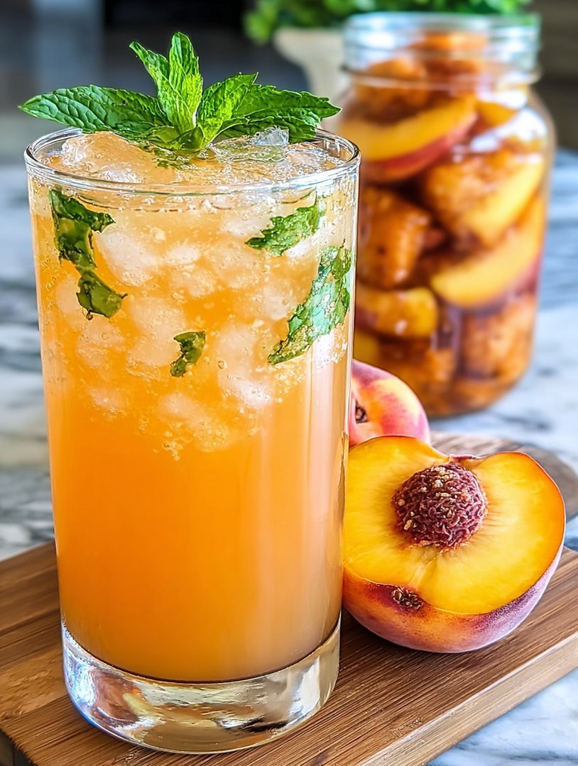 Homemade Peach Lemonade image 2