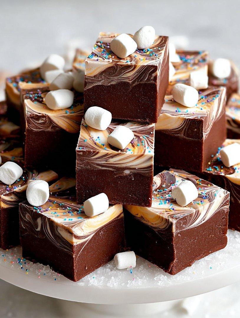 Marshmallow Swirl Fudge image 2