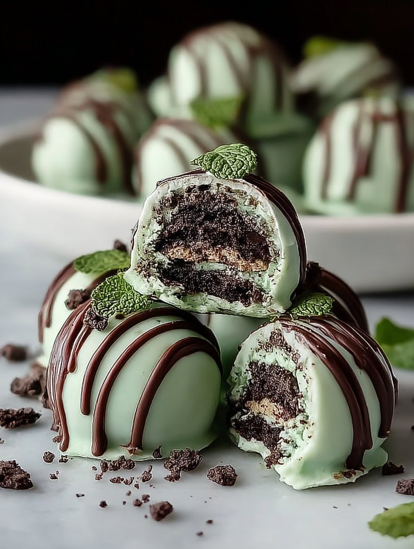 Mint Oreo Truffles image 2