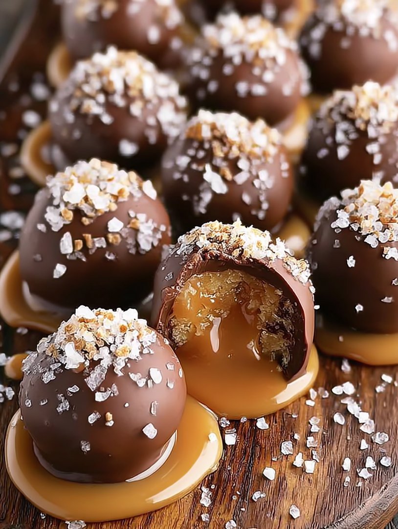 Salted Caramel Truffles image 2