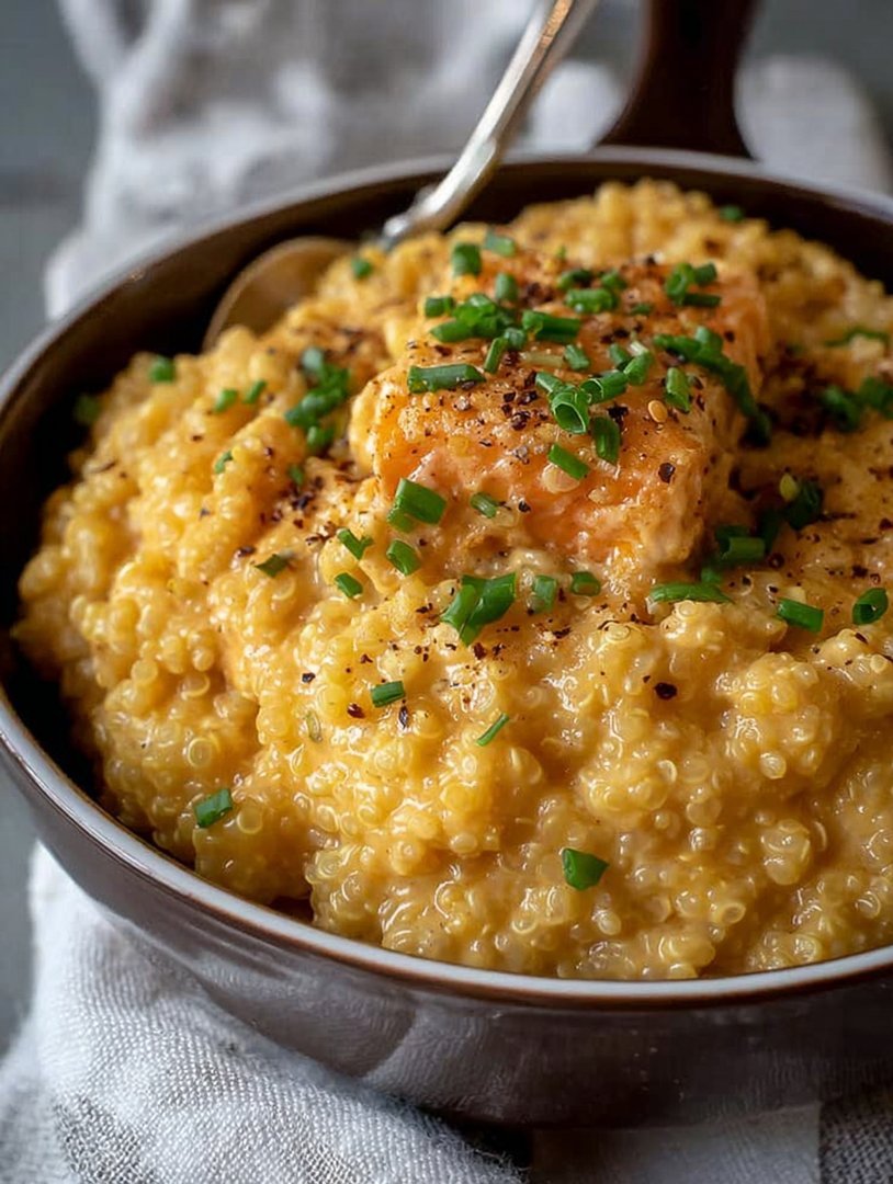 Stovetop Cheesy Quinoa image 2