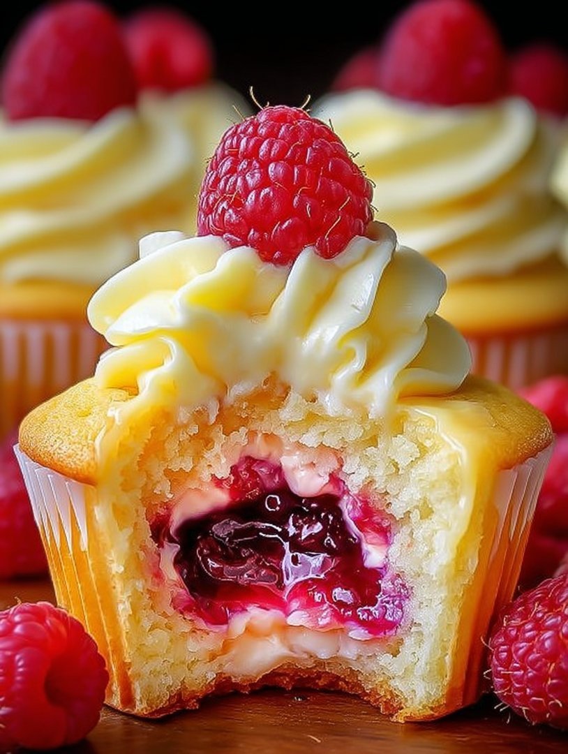The  Ultimate Raspberry Lemon Heaven Cupcakes image 2