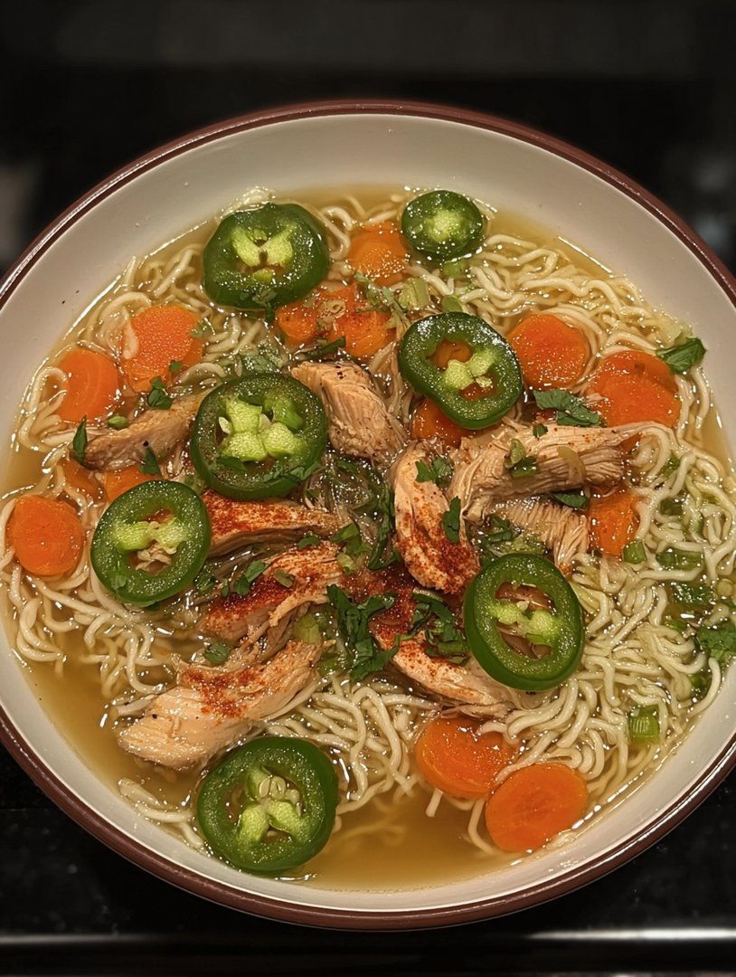 juniper teager Garlic Chicken Noodle Soup image 2